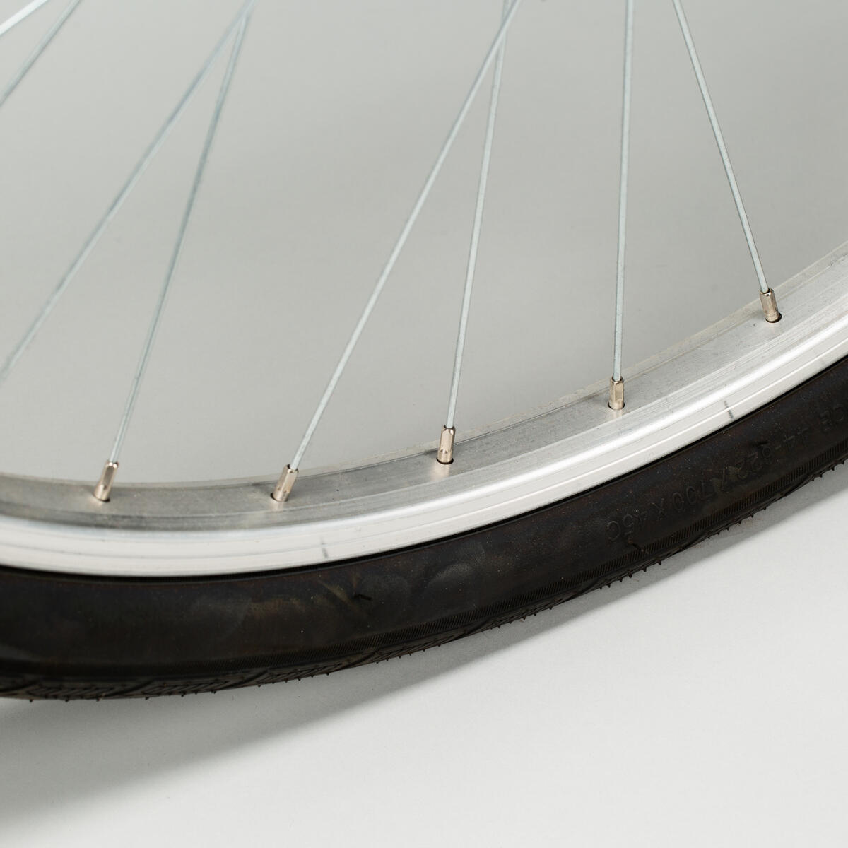 Vélo de ville ELOPS 120 à CADRE BAS BLEU