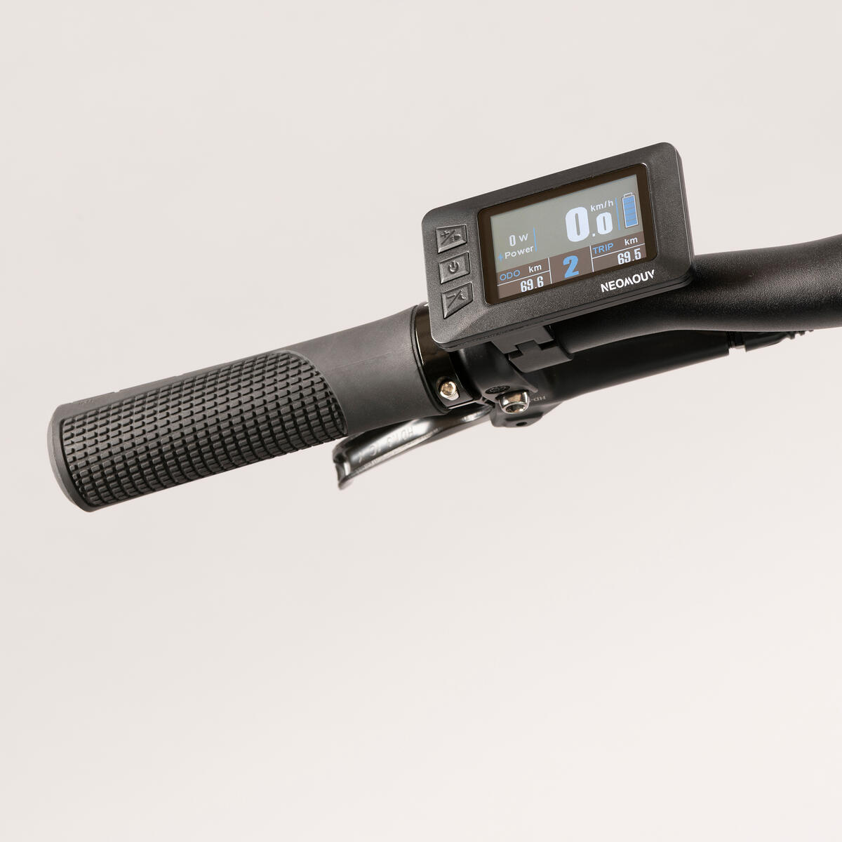 Vélo tout chemin électrique NEOMOUV RAIPON 2 Gris