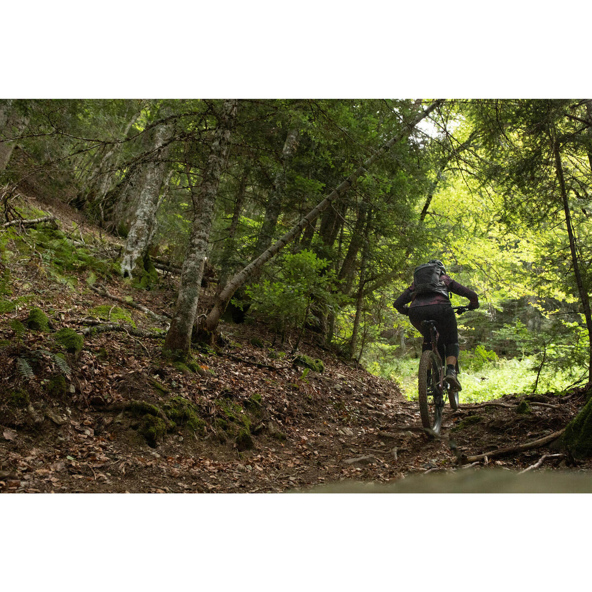 vélo VTT électrique semi-rigide 27,5" femme E-ST 500 prune