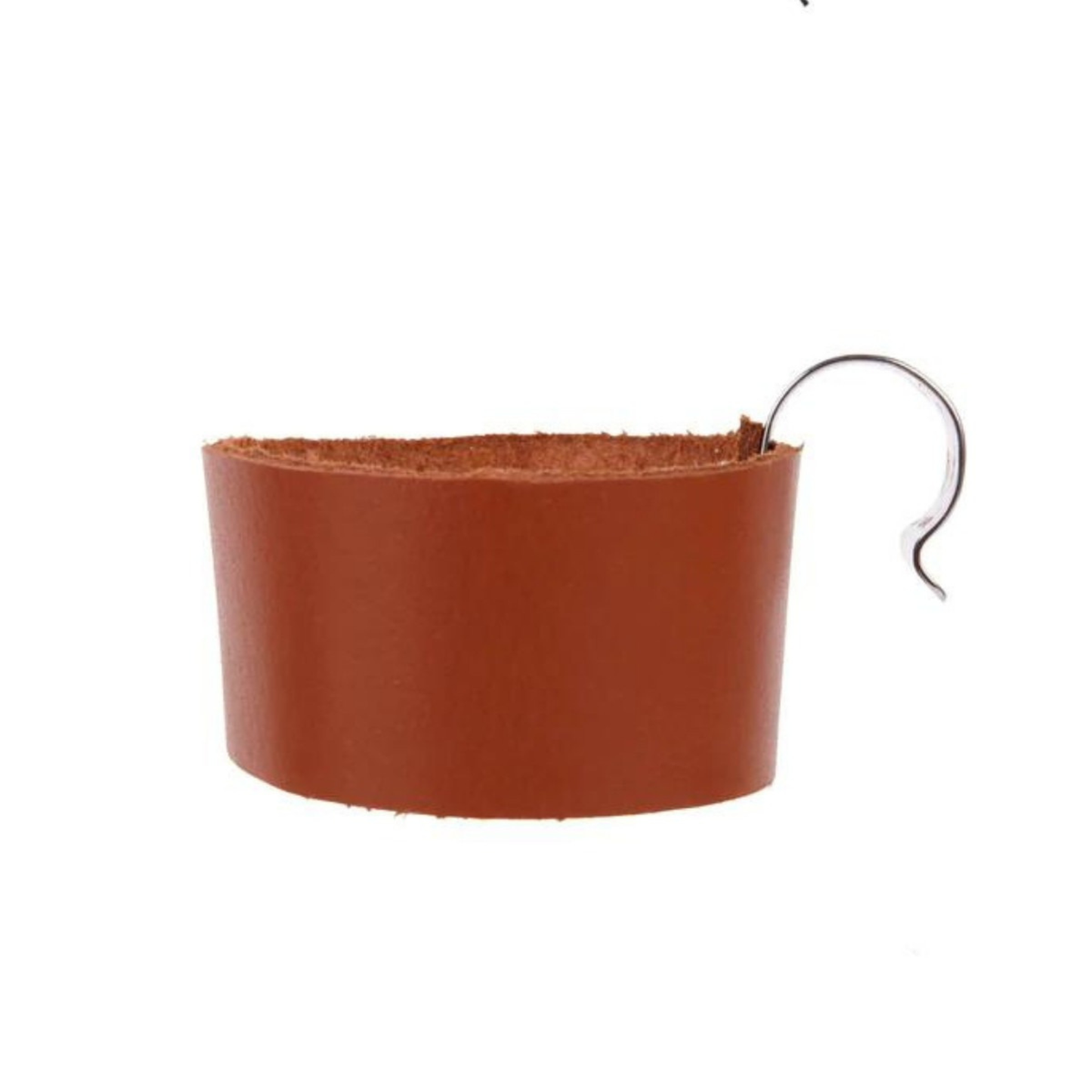 Porte-gobelet pour vélo en cuir