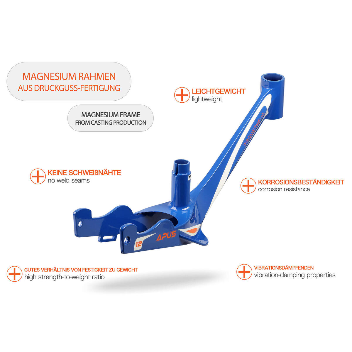 Draisienne 2-3 ans 14/12" Limiteur de braquage