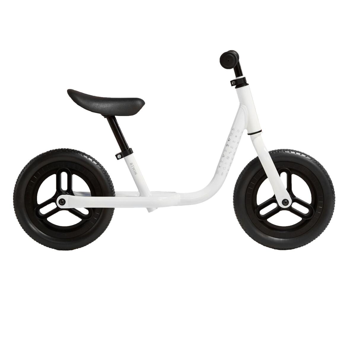 Draisienne Enfant 10" RUNRIDE 100 BLANC/NOIR