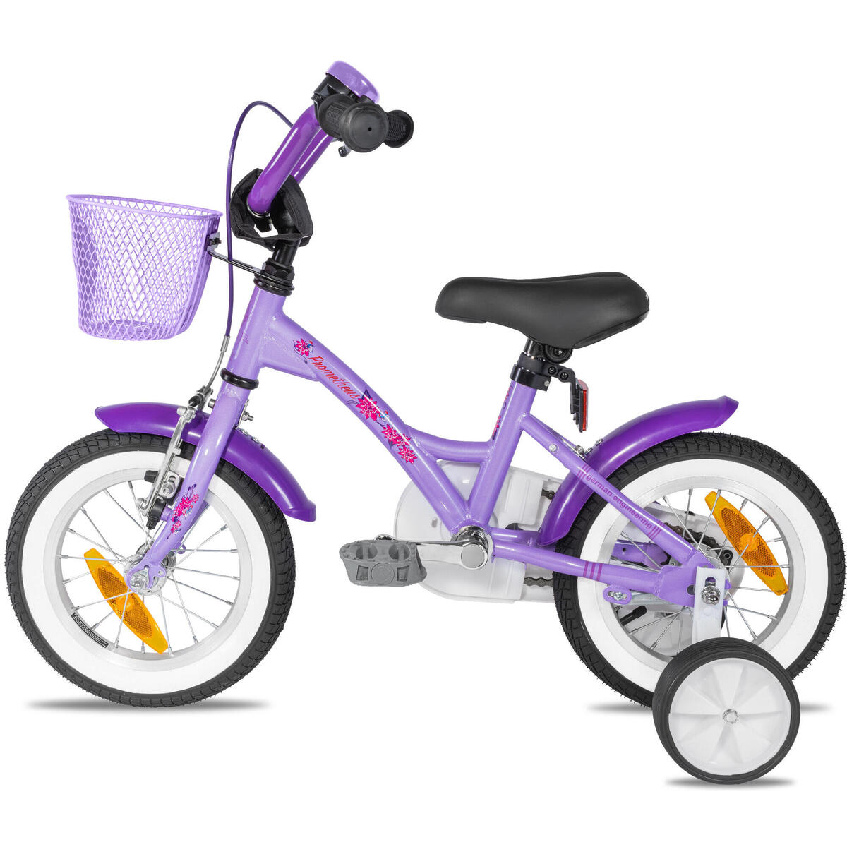 Vélo 12" enfant 3 ans avec roues stabilisateurs