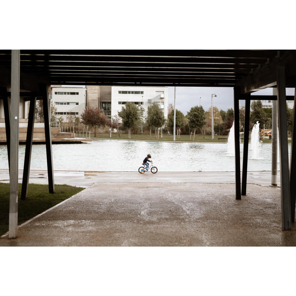 Vélo 14" 3-5 ANS 100ARCTIC