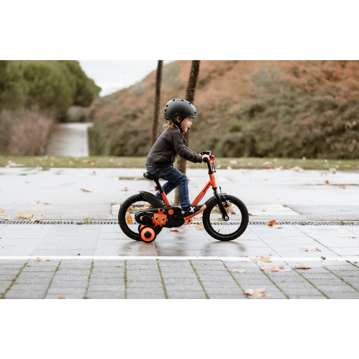 Vélo 14" 3-5 ANS 500 Robot