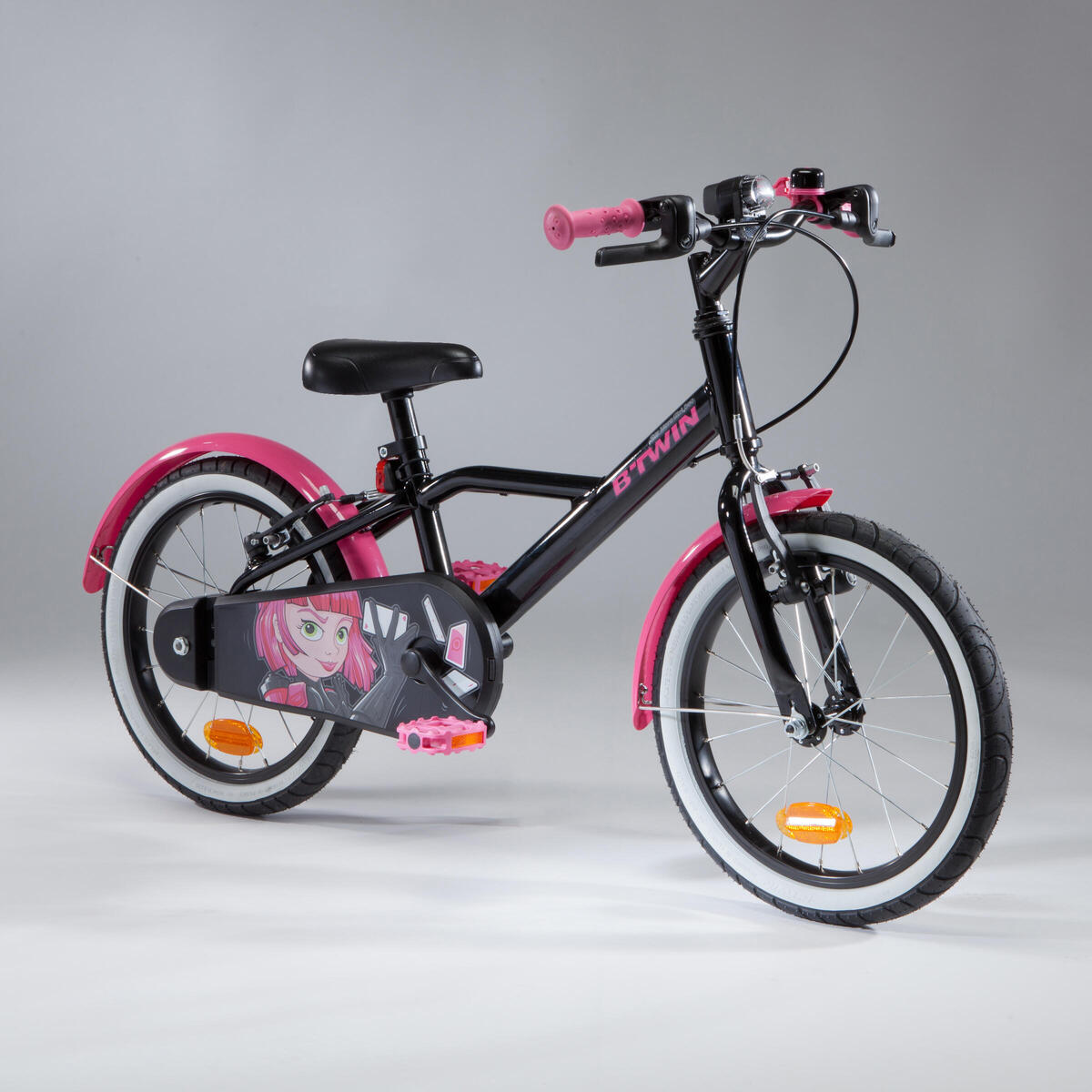 Vélo 16" 4-6ans 500 SPY HERO GIRL