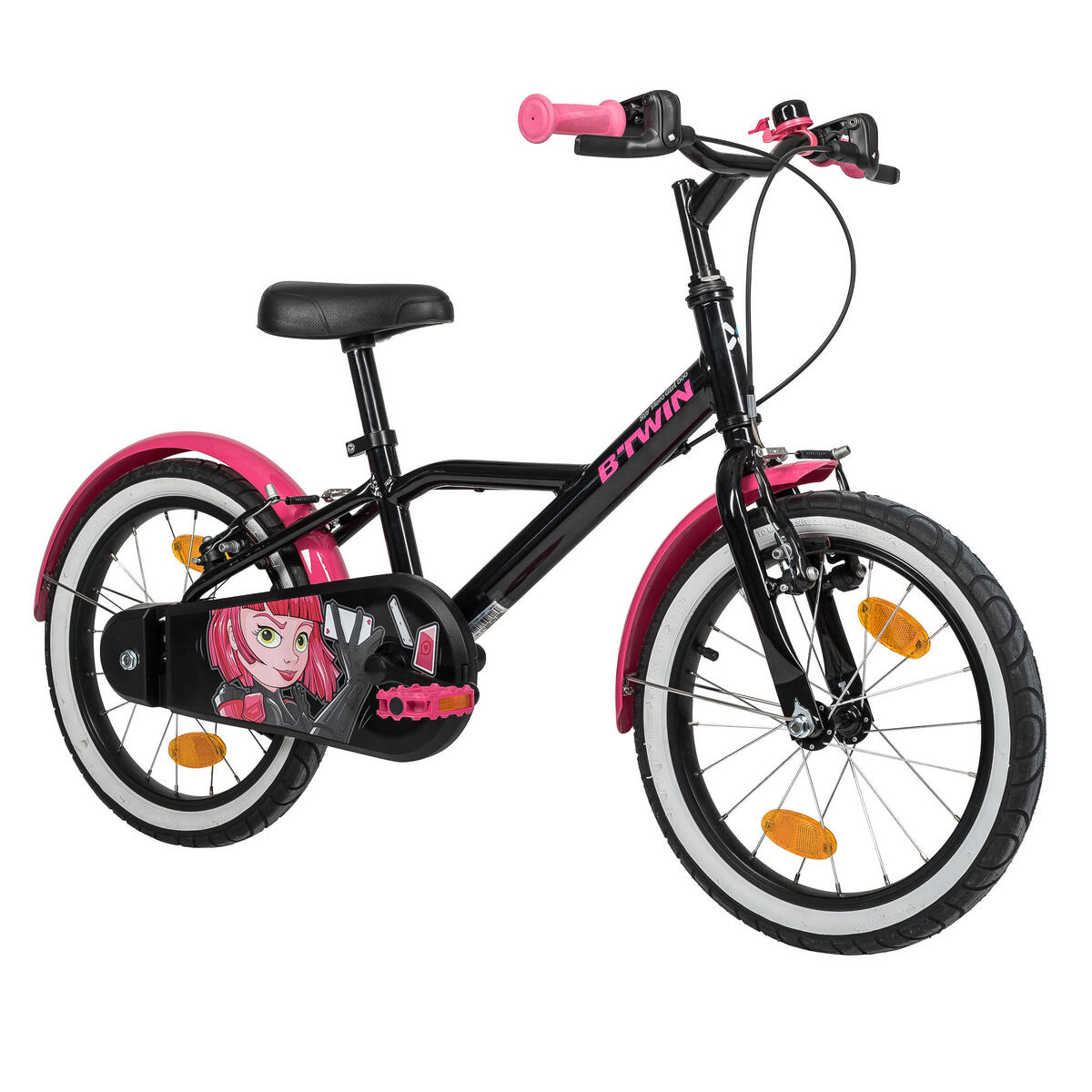 Vélo 16" 4-6ans 500 SPY HERO GIRL