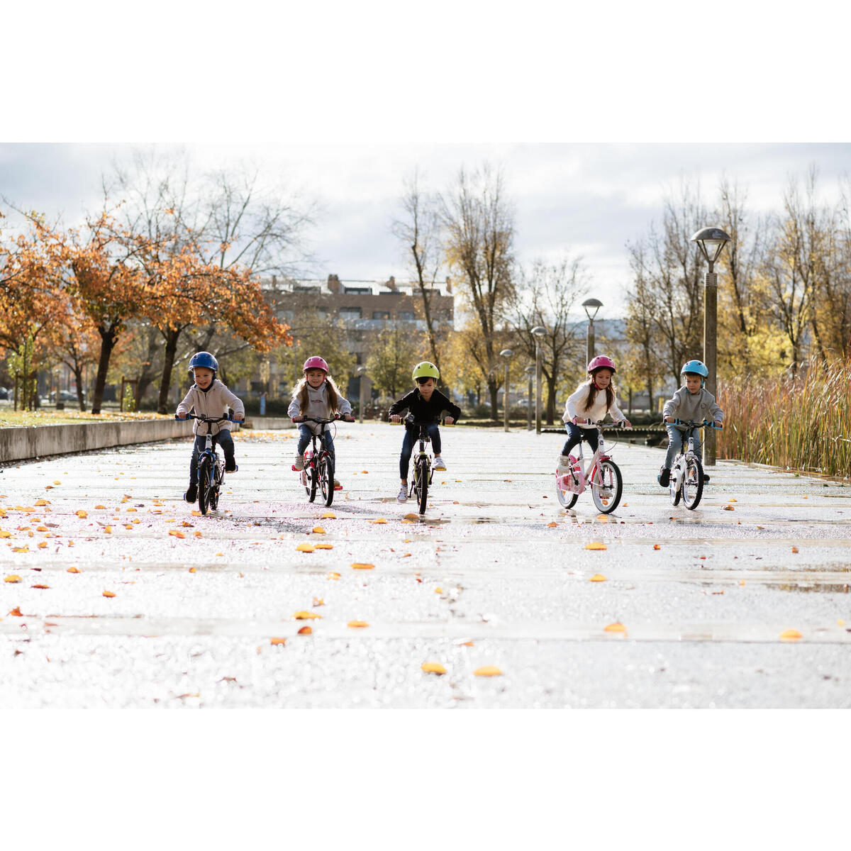 Vélo 16" 4-6ans 500 SPY HERO GIRL