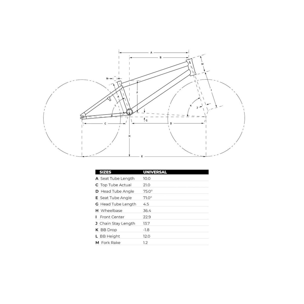 Vélo BMX GT Team Conway 21"
