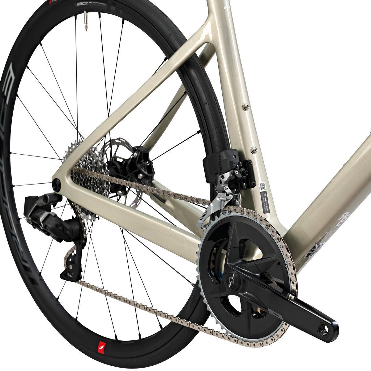 Vélo de Route EDR CF SRAM RIVAL AXS Capteur de Puissance Femme LIN