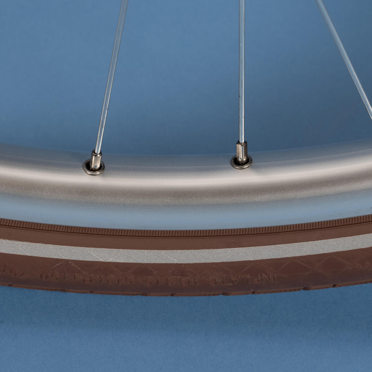 Vélo de ville électrique ELOPS 900 CADRE HAUT BLEU MARINE