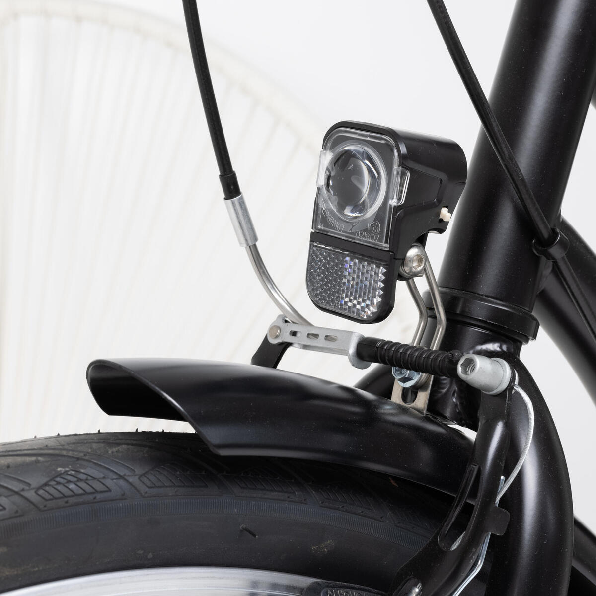 Vélo de Ville ELOPS 100 CADRE BAS NOIR