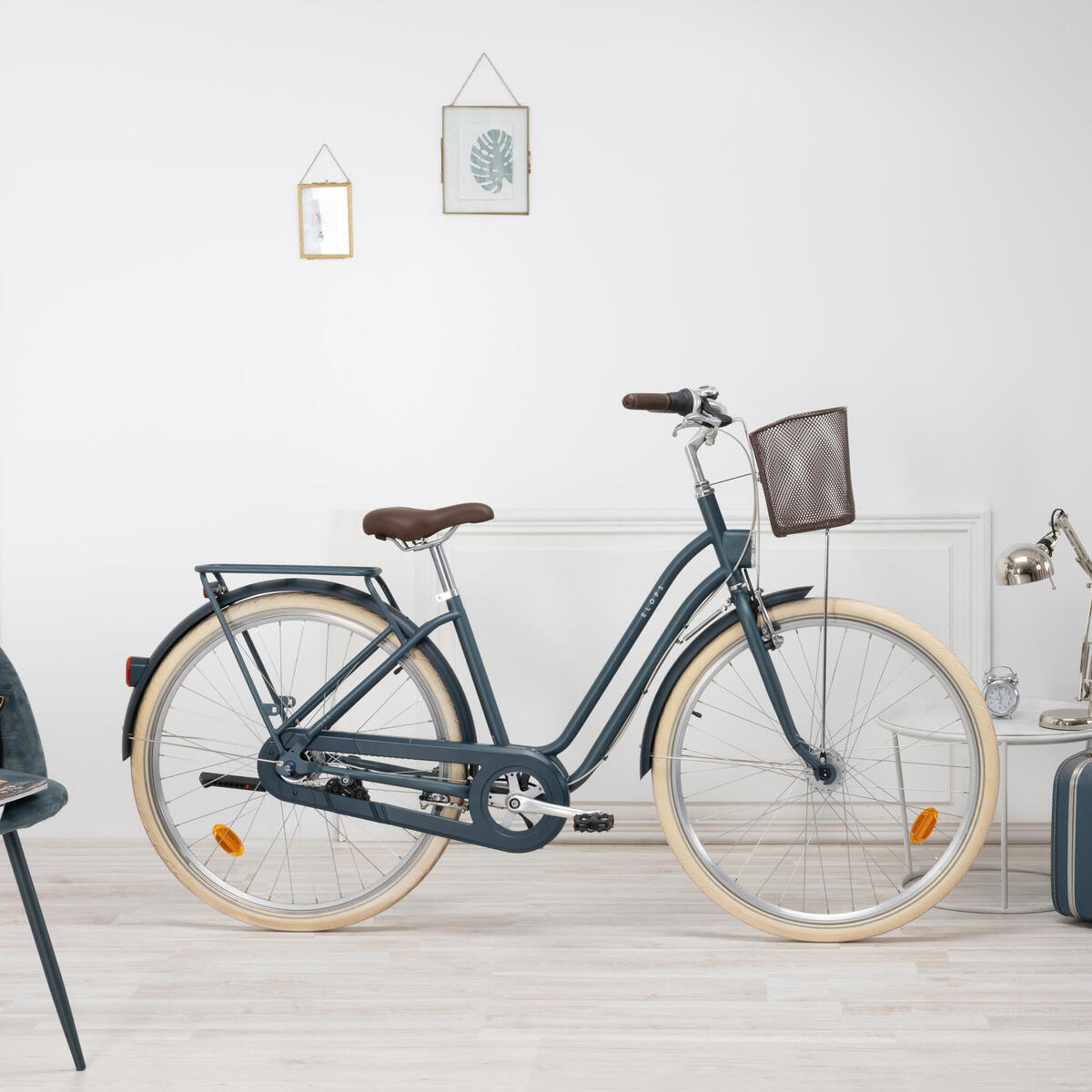 Vélo de ville ELOPS 540 CADRE BAS