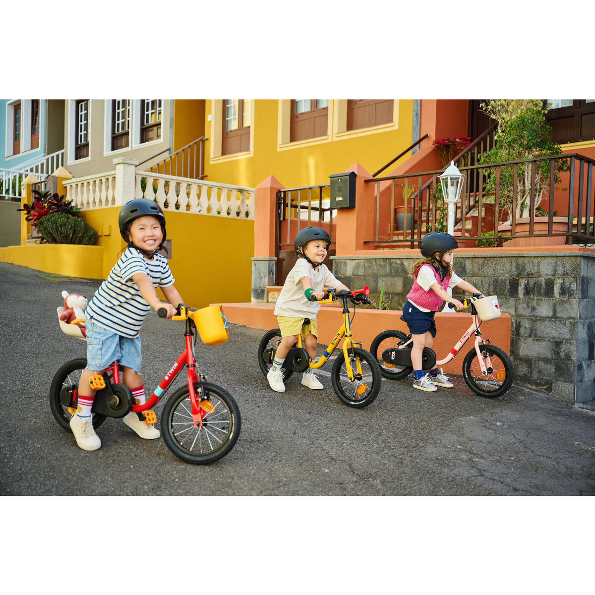 Vélo Enfant 2EN1 DRAISIENNE 3-5 ANS 14" DISCOVER 500