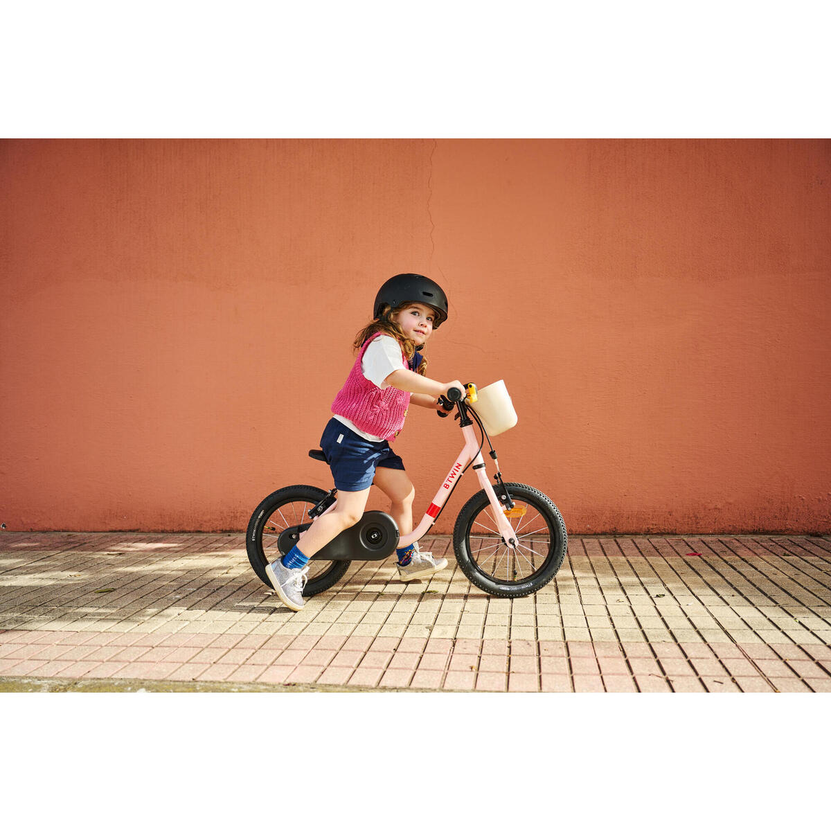 Vélo Enfant 2EN1 DRAISIENNE 3-5 ANS 14" DISCOVER 500