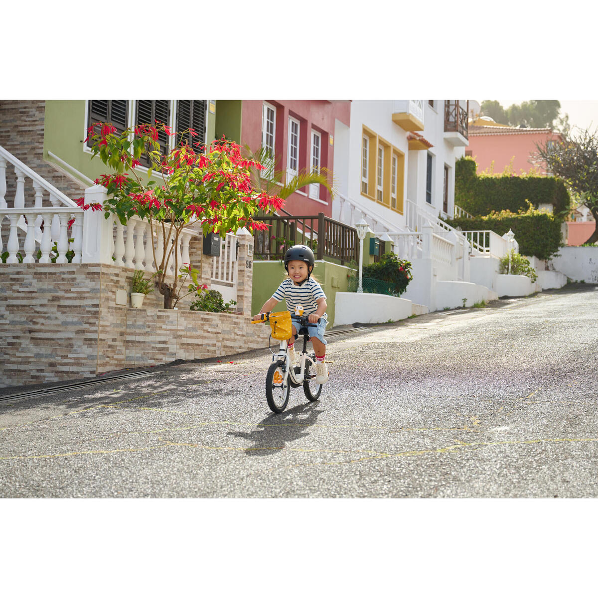 Vélo Enfant 3-5 ANS 14" DISCOVER 100 Blanc