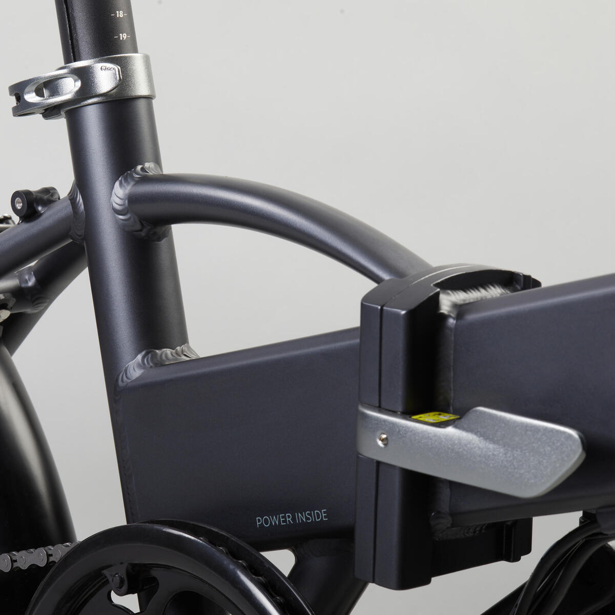 Vélo Pliant a Assistance électrique TILT 500 GRIS NOIR
