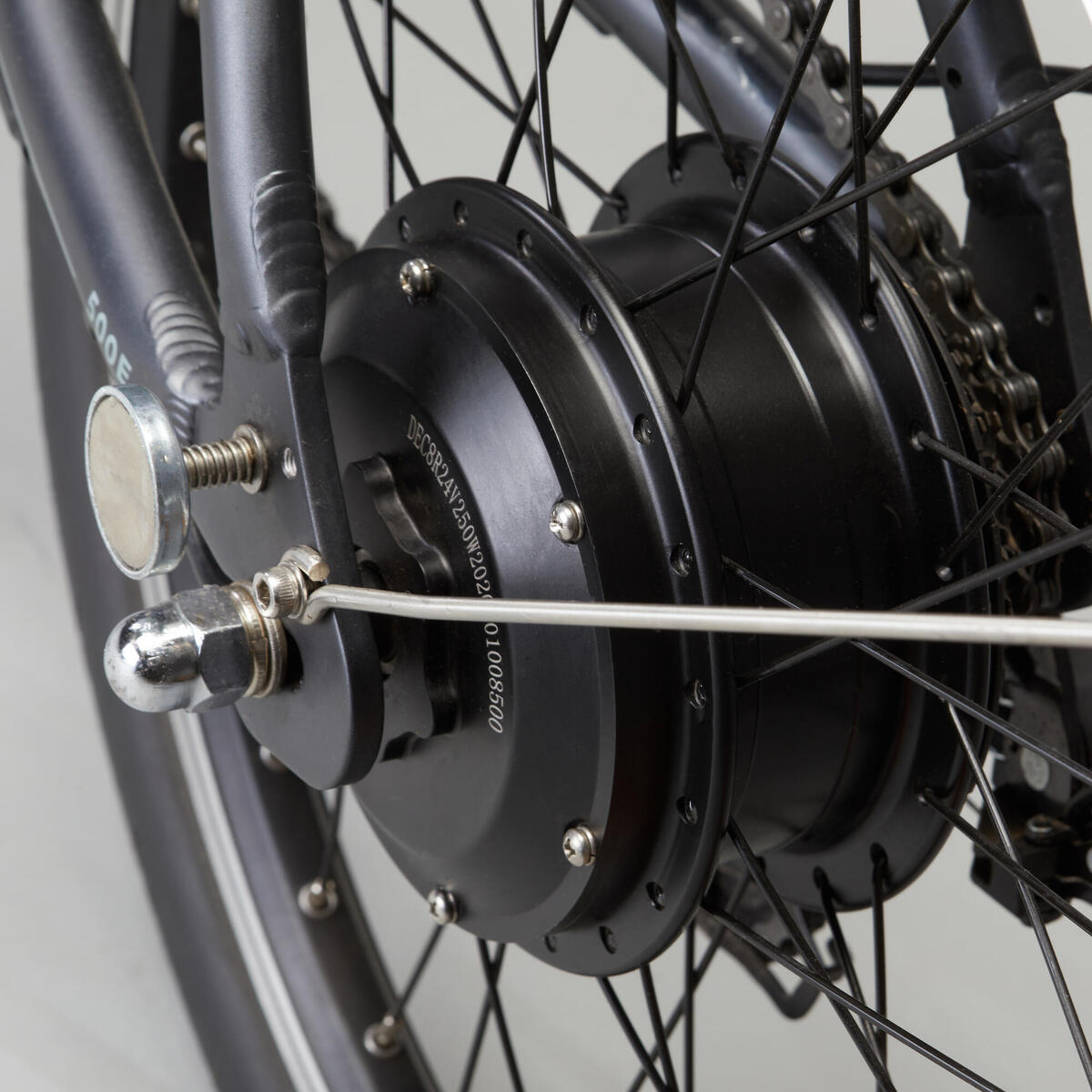 Vélo Pliant a Assistance électrique TILT 500 GRIS NOIR