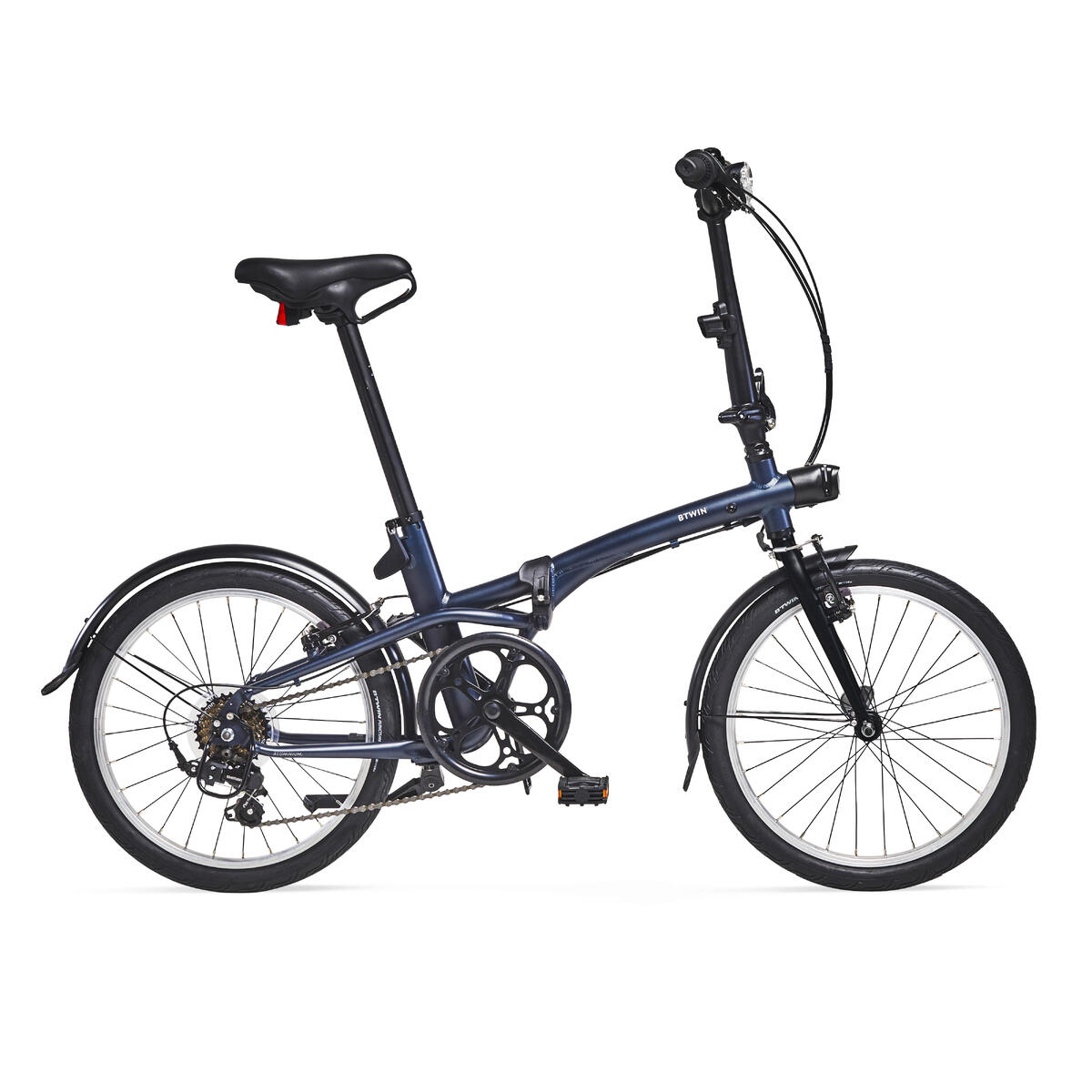 Vélo pliant FOLD 500 BLEU FONCE