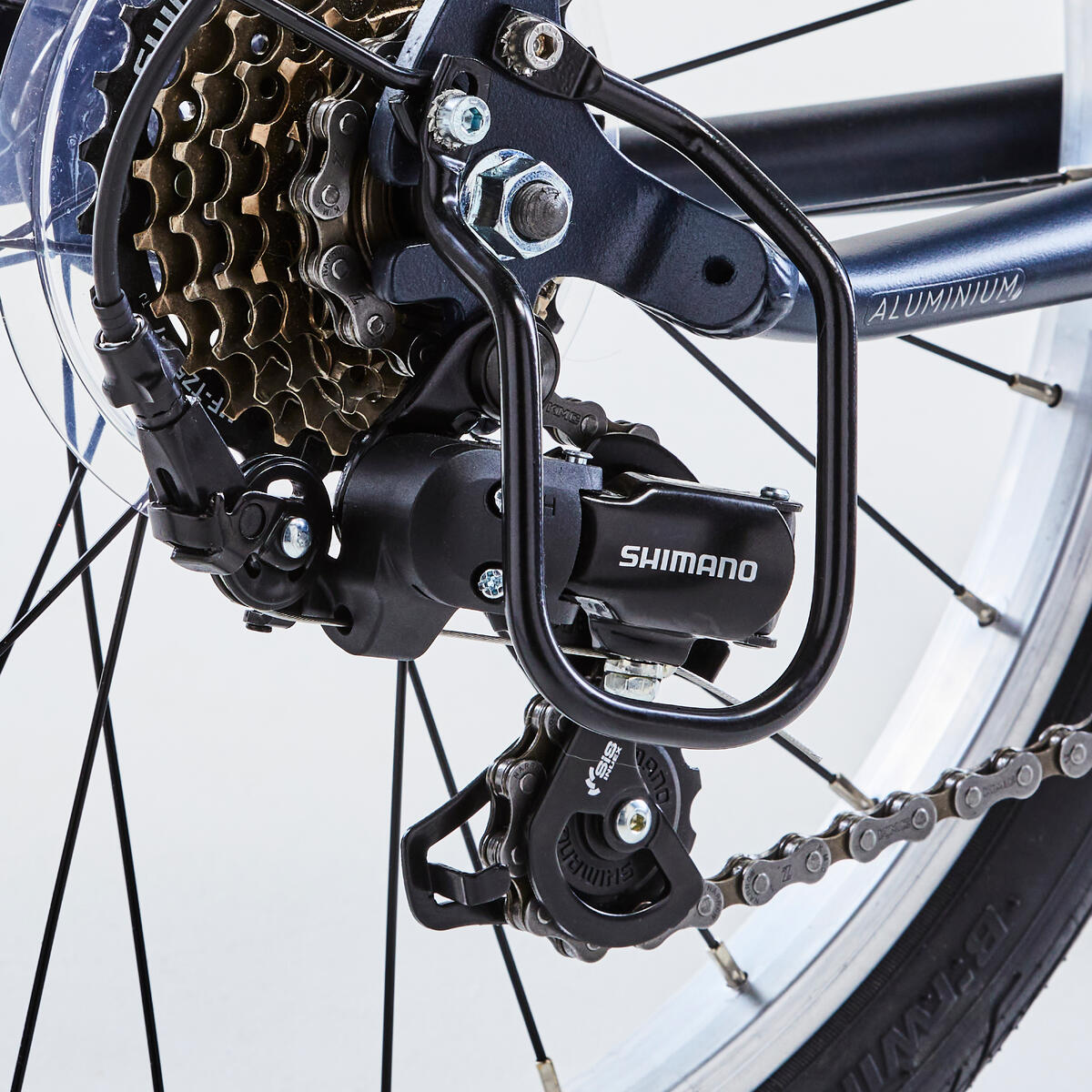 Vélo pliant FOLD 500 BLEU FONCE