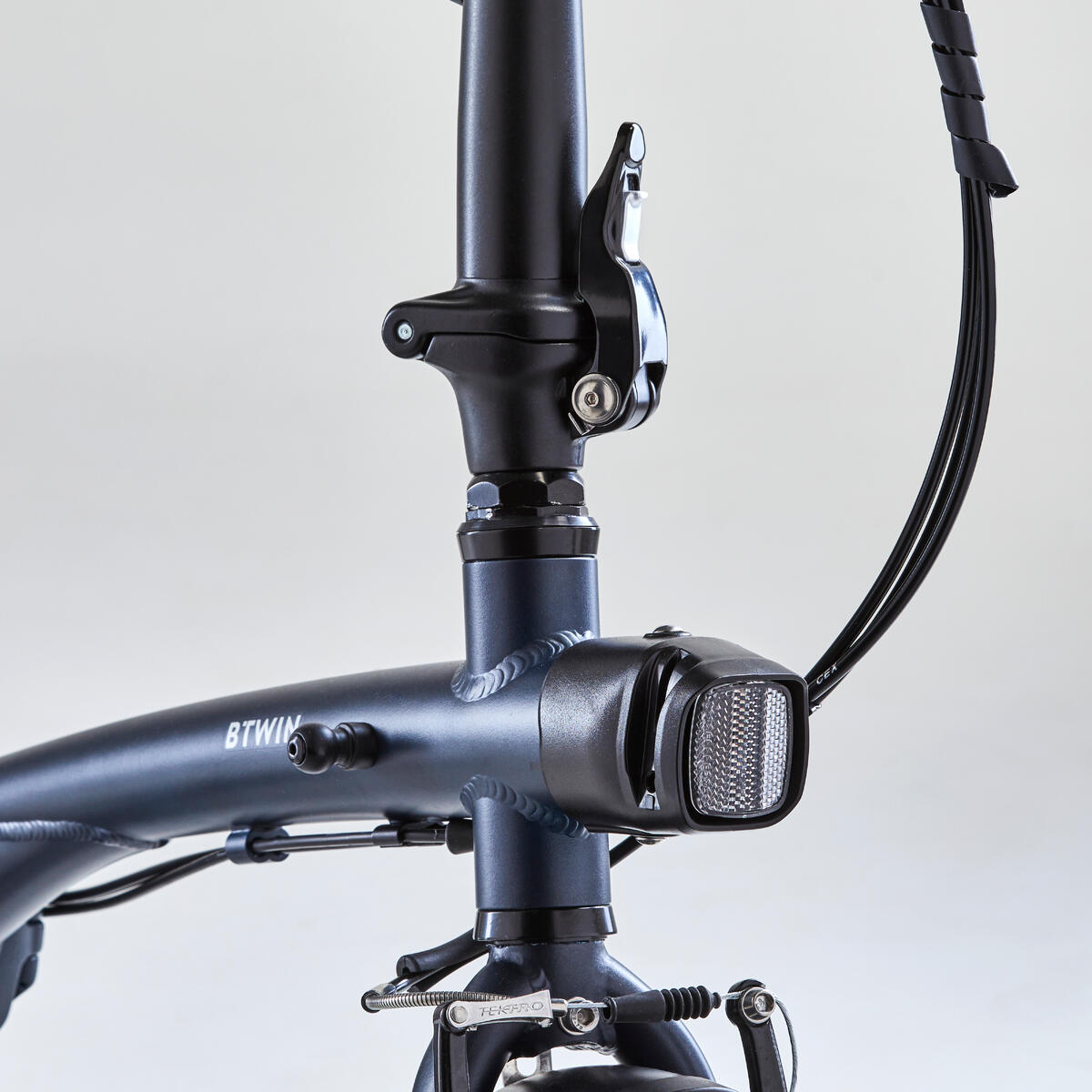 Vélo pliant FOLD 500 BLEU FONCE