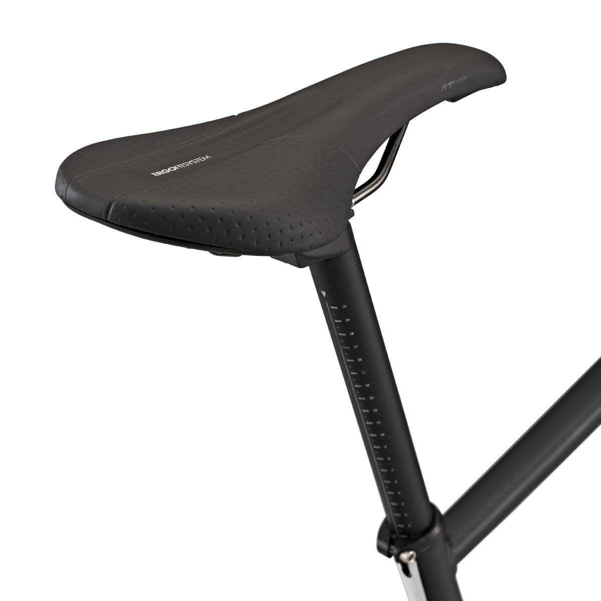 Vélo route CYCLOTOURISTE RC500 MICROSHIFT 9V GRIS