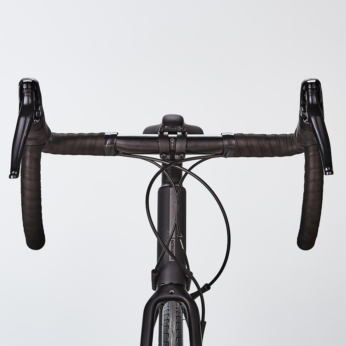 Vélo route CYCLOTOURISTE TRIBAN RC500 NOIR