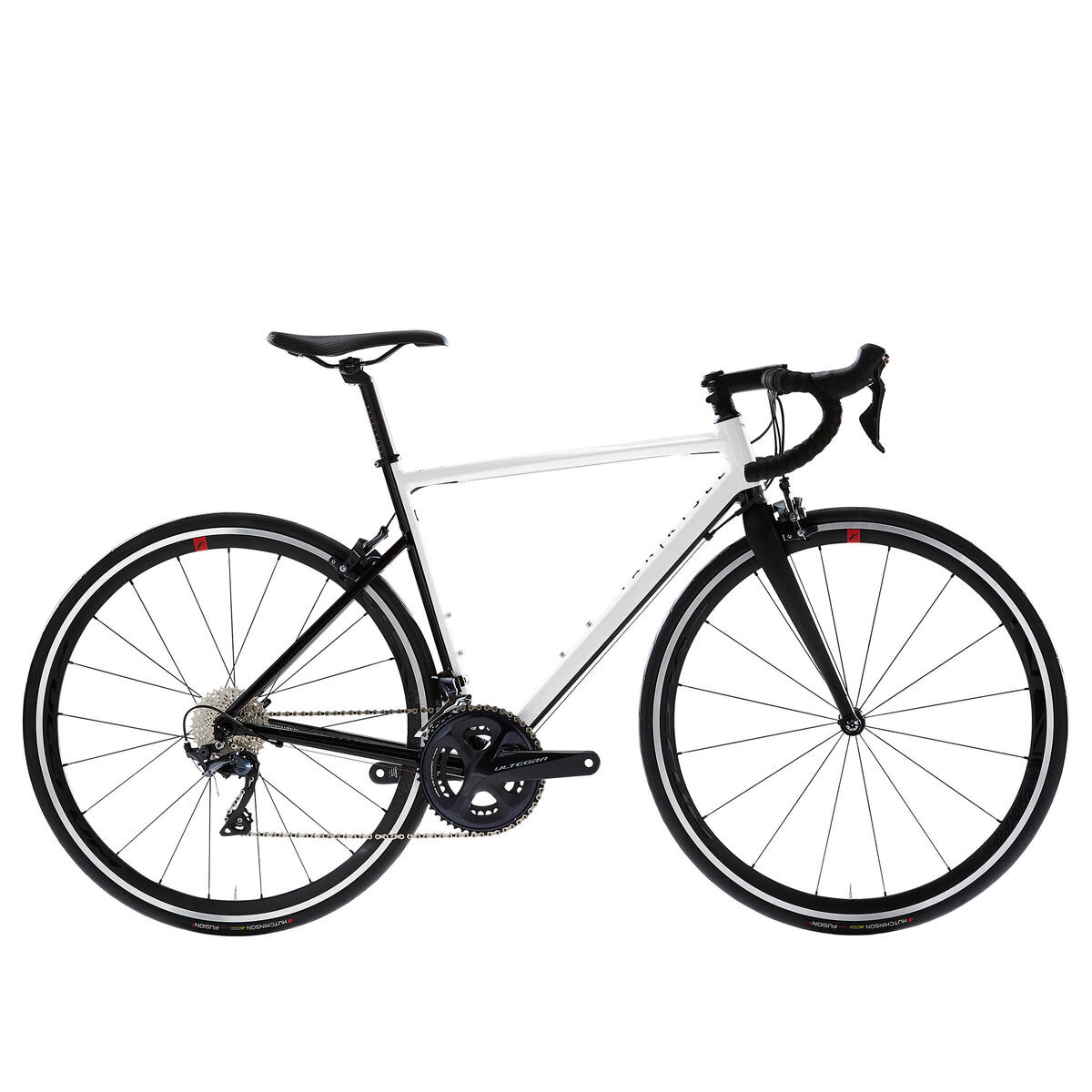 Vélo route EDR AF ULTEGRA BLANC NOIR