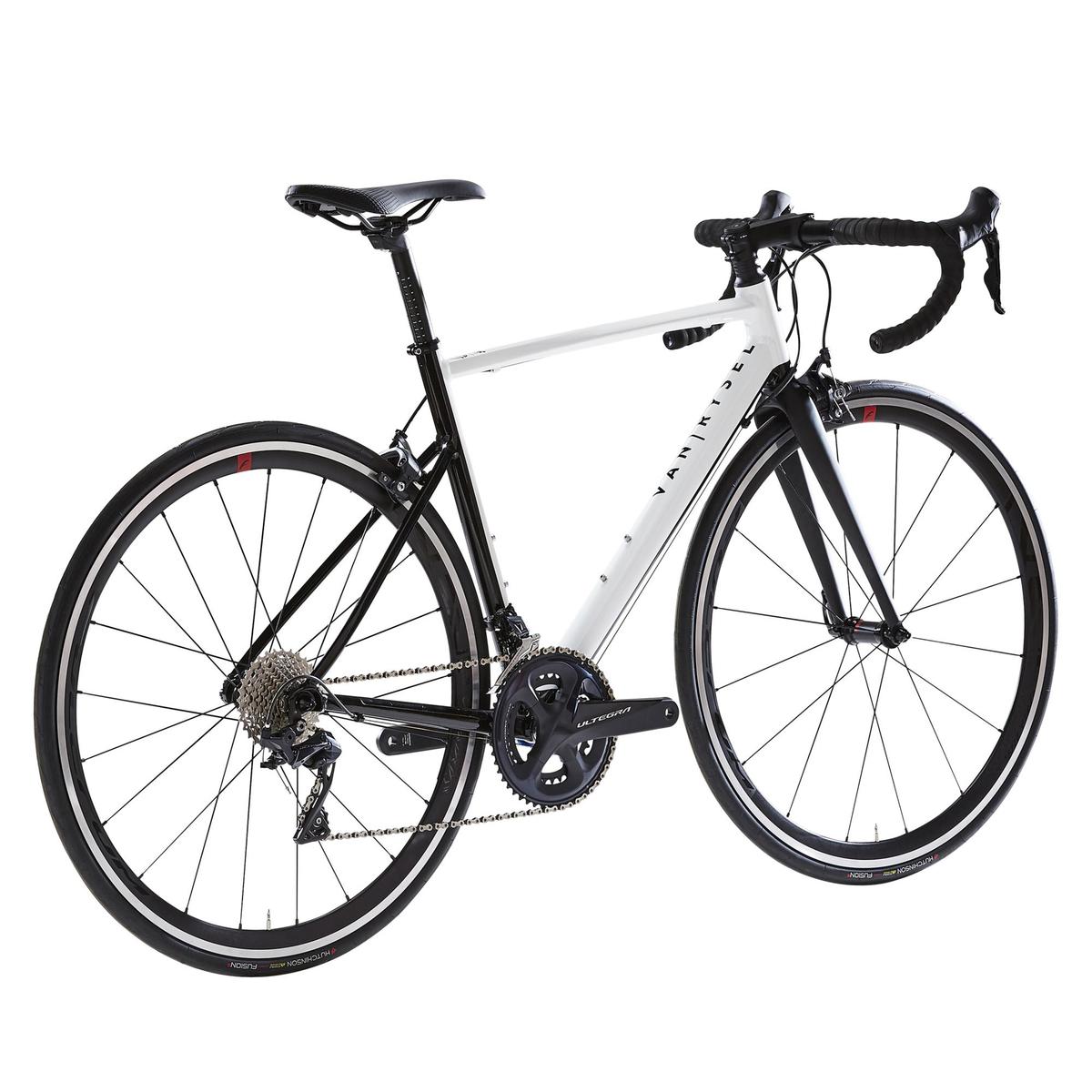 Vélo route EDR AF ULTEGRA BLANC NOIR