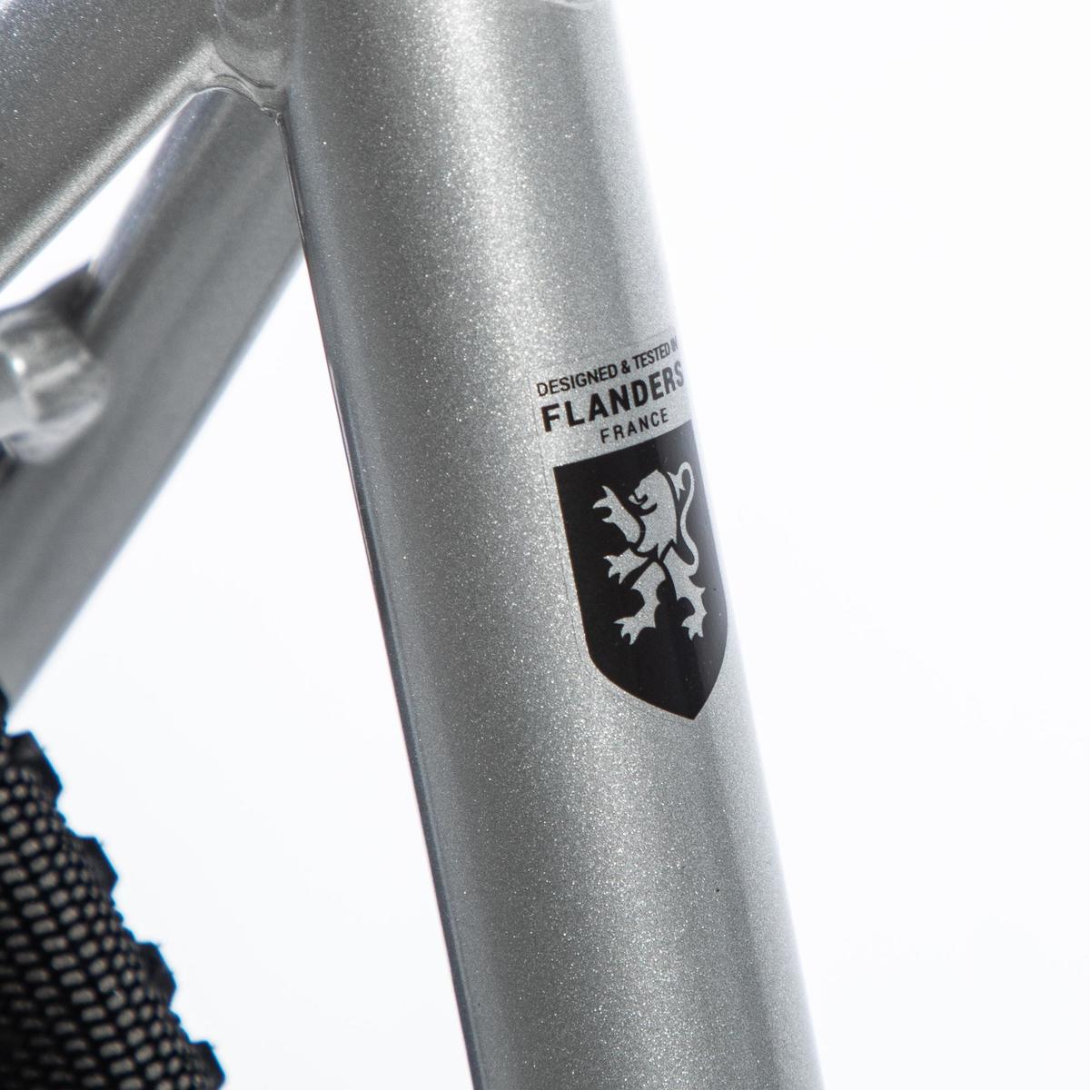 Vélo de route homme CYCLOTOURISME RC100 GRIS