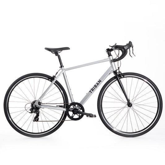 Vélo de route homme CYCLOTOURISME RC100 GRIS