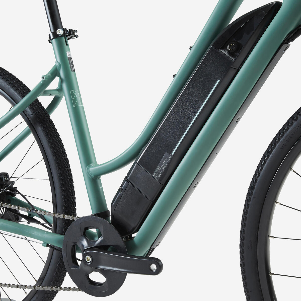 Vélo tout chemin électrique Riverside 520 E vert