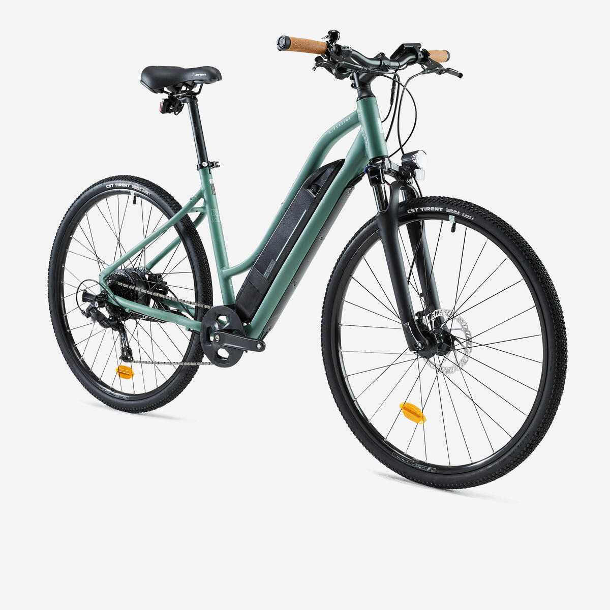 Vélo tout chemin électrique Riverside 520 E vert
