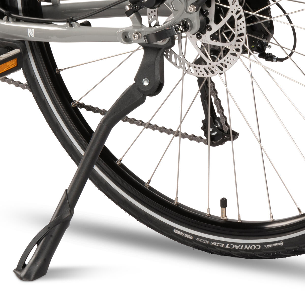 Vélo tout chemin électrique NEOMOUV RAIPON 2  Gris