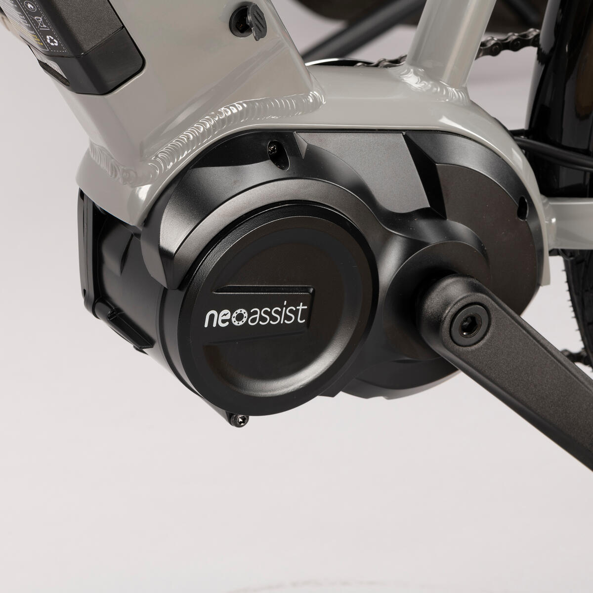 Vélo tout chemin électrique NEOMOUV RAIPON 2  Gris