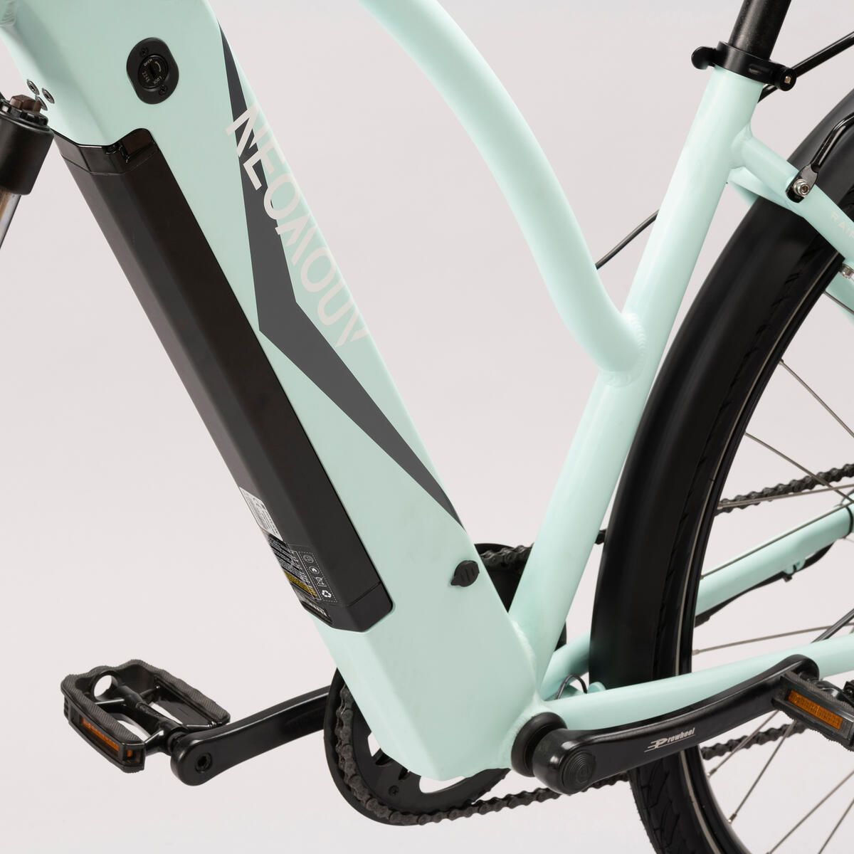 Vélo tout chemin électrique NEOMOUV RAIPON Bleu