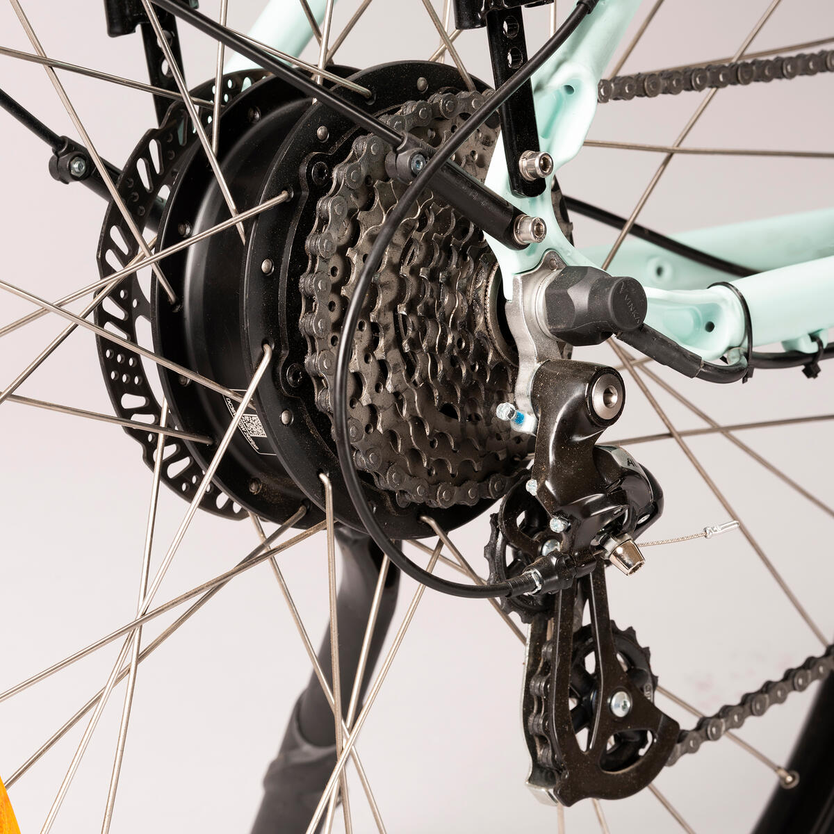 Vélo tout chemin électrique NEOMOUV RAIPON Bleu