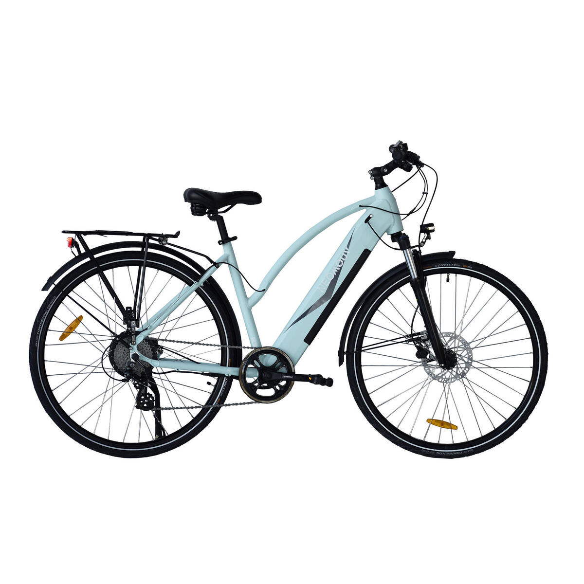 Vélo tout chemin électrique NEOMOUV RAIPON Bleu