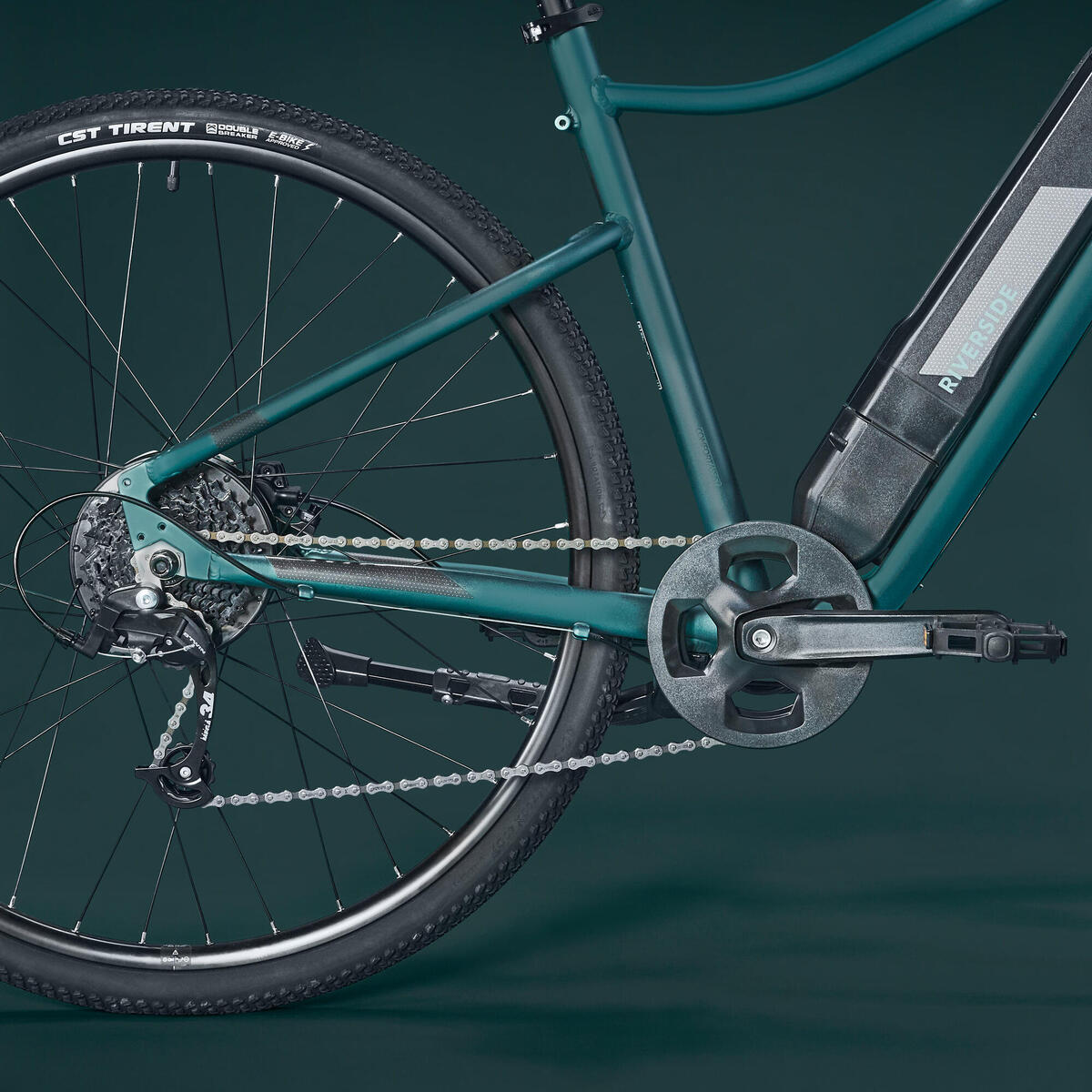 Vélo tout chemin ELECTRIQUE RIVERSIDE 500 E