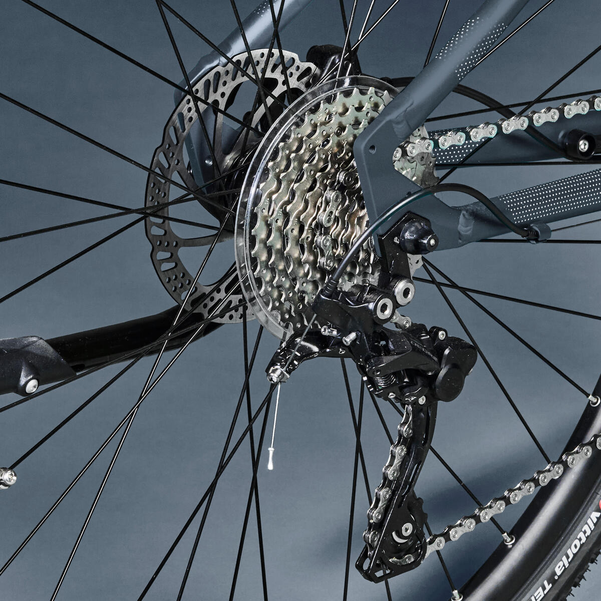 Vélo Tout Chemin électrique RIVERSIDE 540 E BLEU