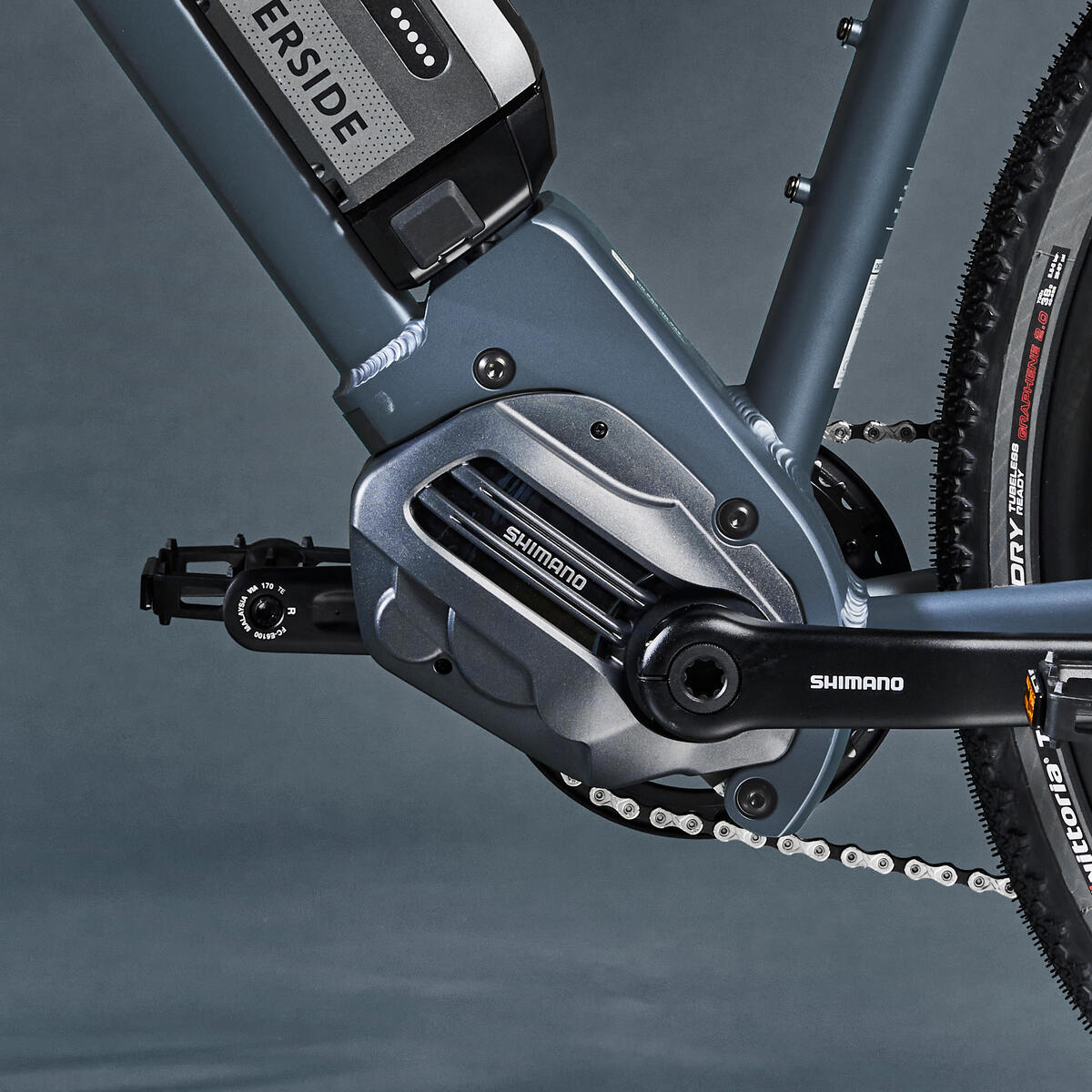 Vélo Tout Chemin électrique RIVERSIDE 540 E BLEU