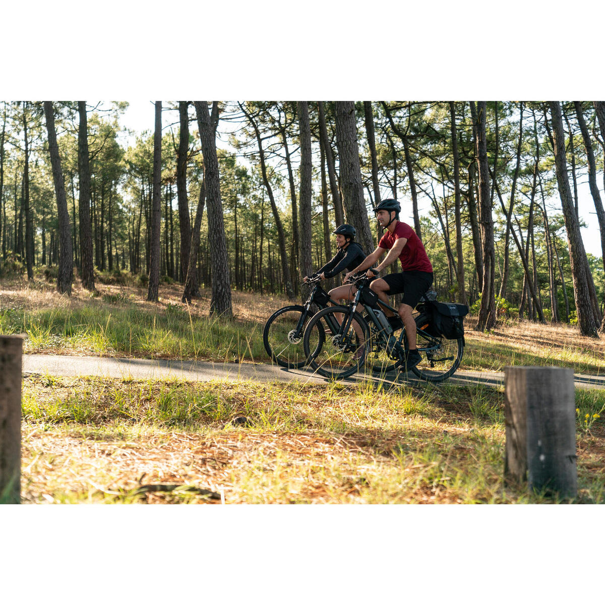 Vélo Tout Chemin électrique RIVERSIDE 540 E BLEU