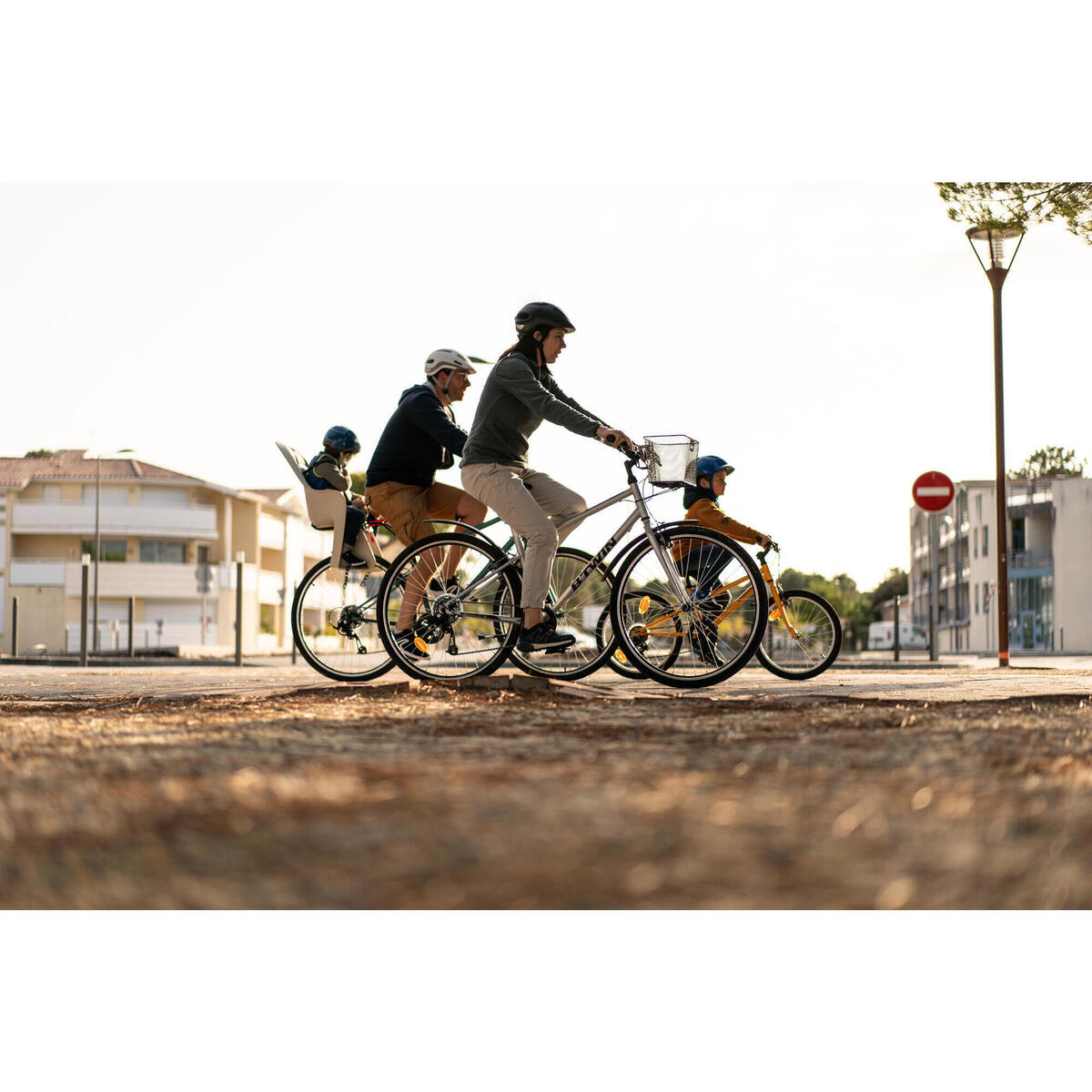 Vélo Tout Chemin RIVERSIDE 120 BLEU PETROL NOIR