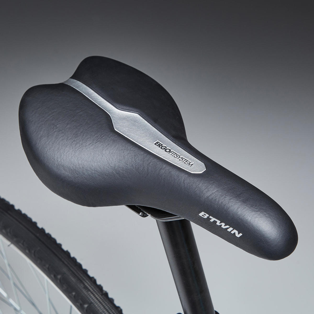 Vélo Tout Chemin RIVERSIDE 120 BLEU PETROL NOIR