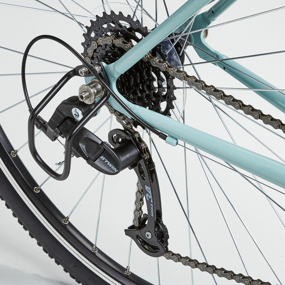 Vélo tout chemin RIVERSIDE 120 ENJAMBEMENT BAS