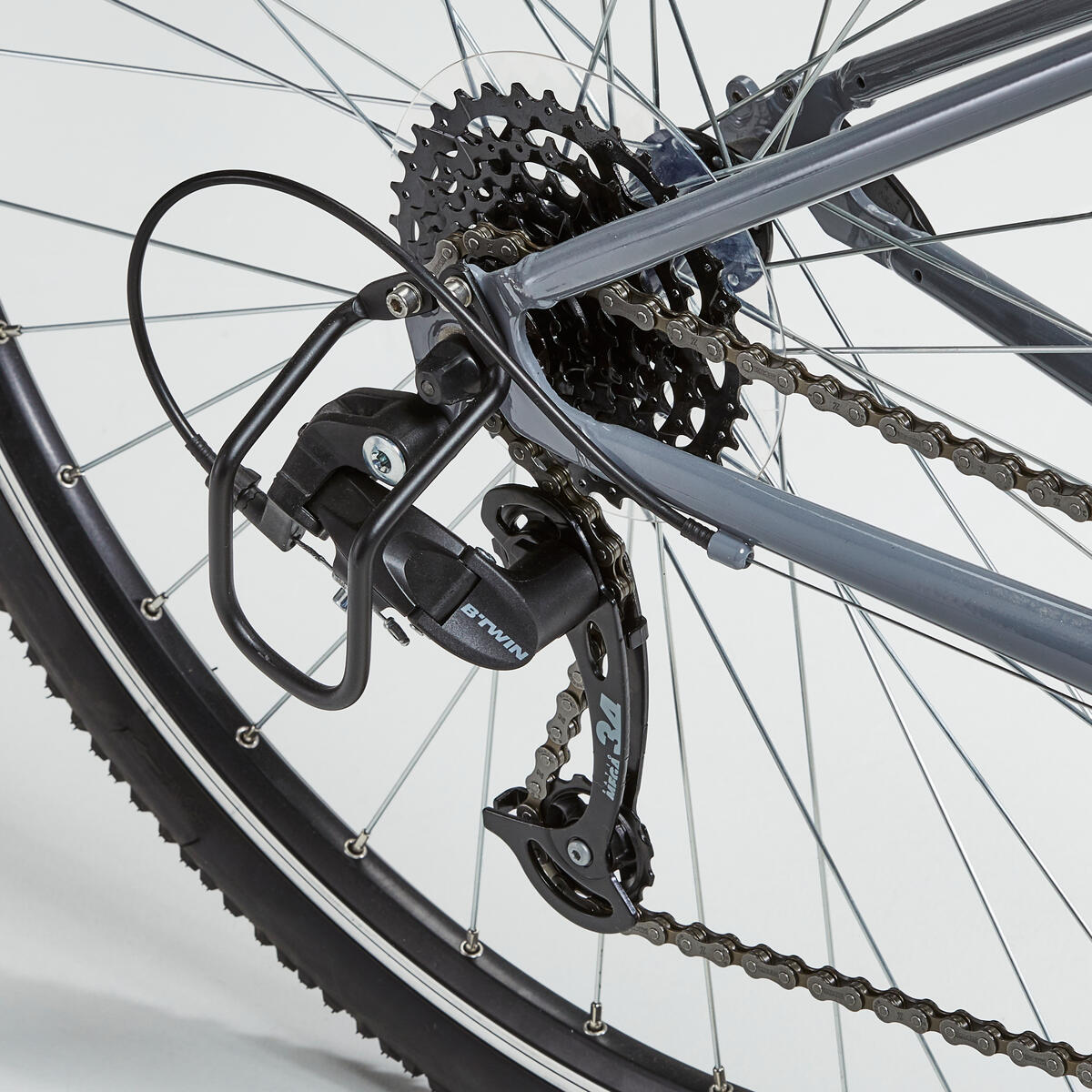 Vélo tout chemin RIVERSIDE 120 GRIS