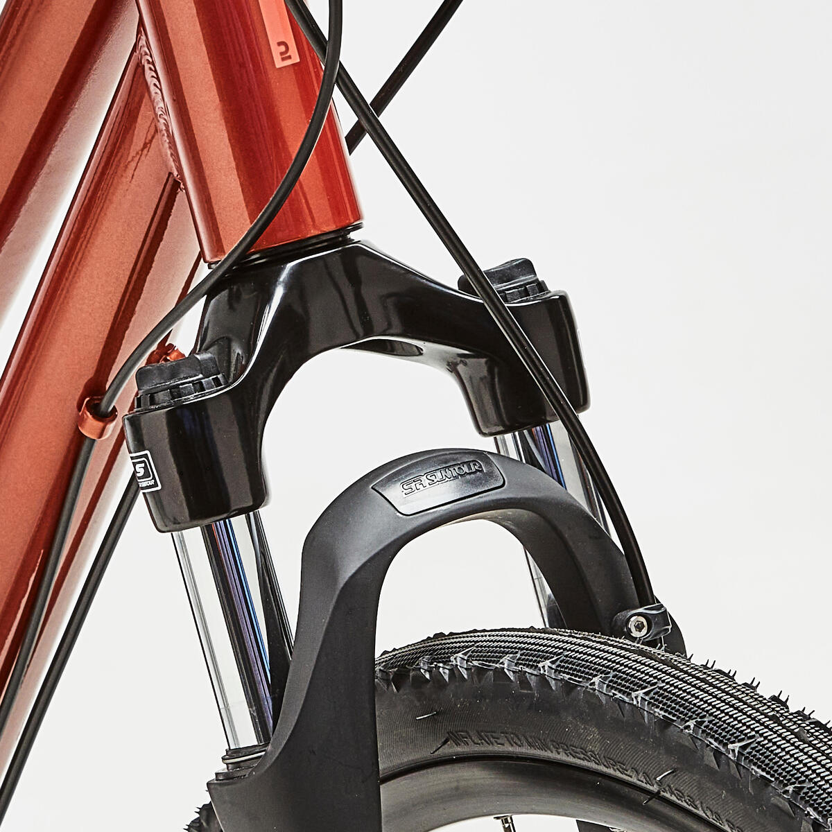 Vélo tout chemin RIVERSIDE 500 ENJAMBEMENT BAS