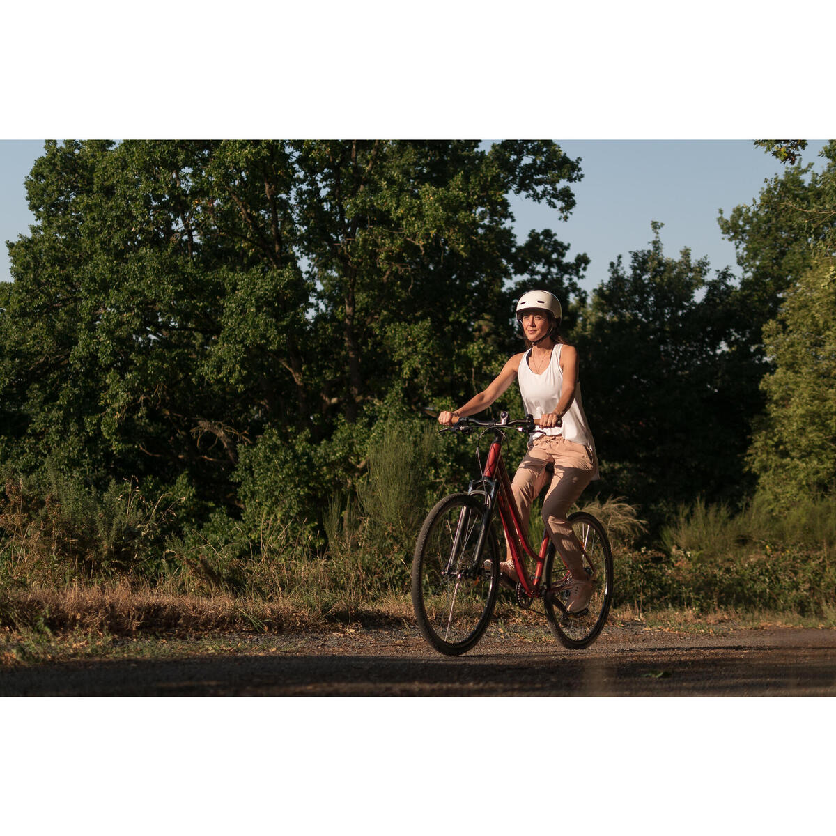 Vélo tout chemin RIVERSIDE 500 ENJAMBEMENT BAS