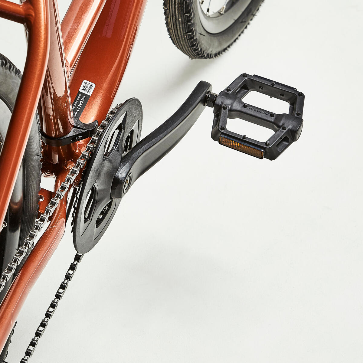 Vélo tout chemin RIVERSIDE 500 ENJAMBEMENT BAS