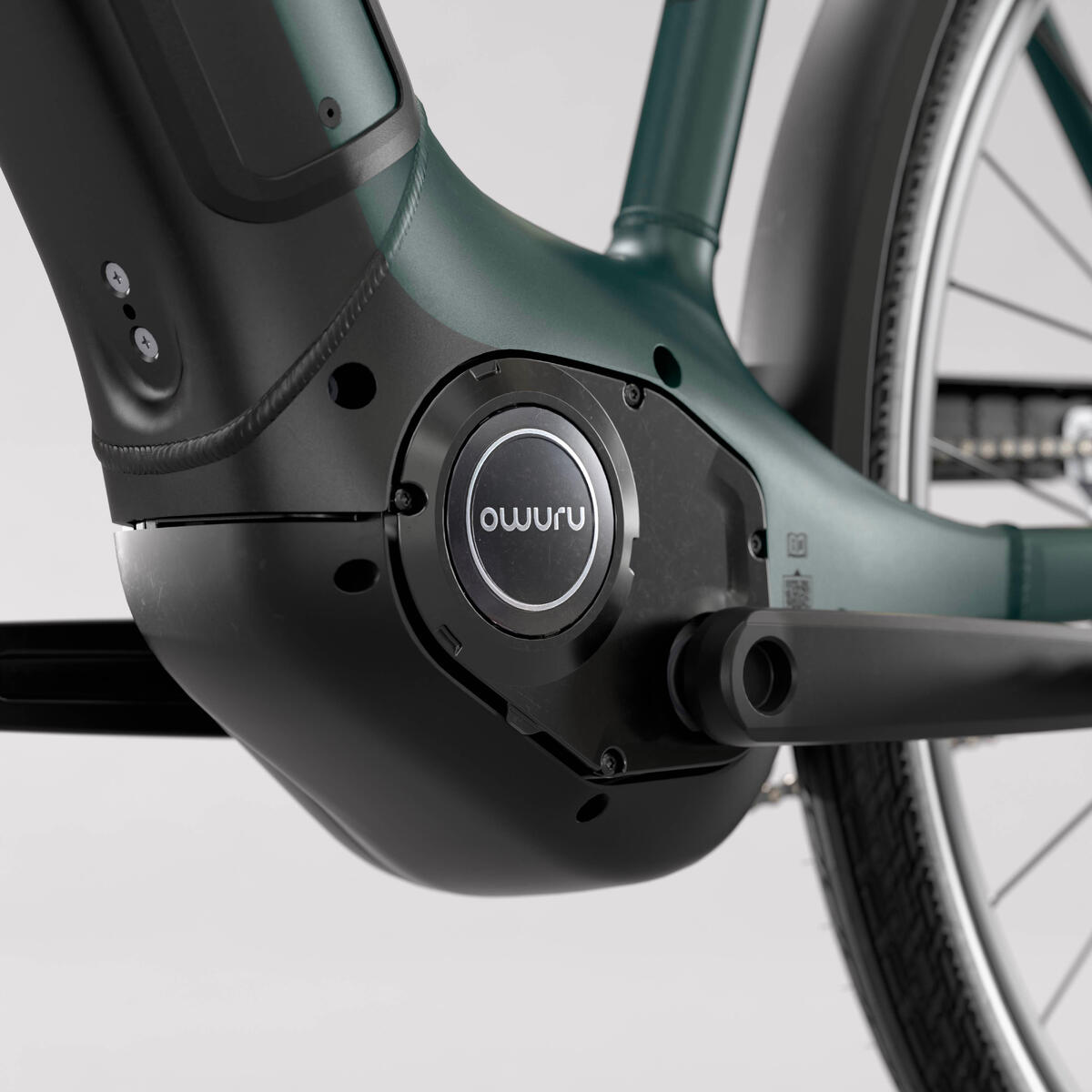 Vélo ville électrique à moteur automatique OWURU CADRE HAUT LD 920 E